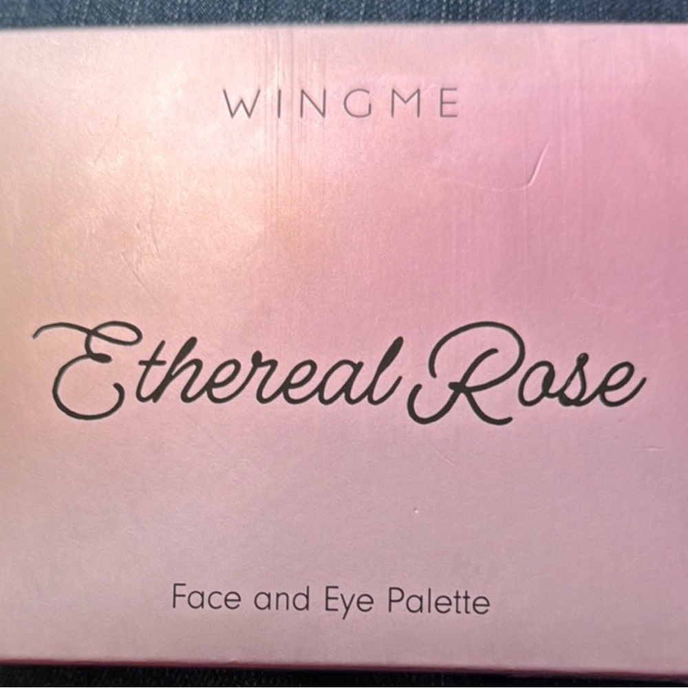 NIB WINGME Ethereal Rose Face & Eye Makeup Palette - Picture 5 of 7